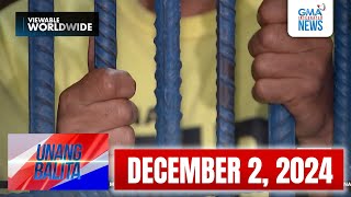 Unang Balita sa Unang Hirit DECEMBER 2 2024 HD [upl. by Coreen]