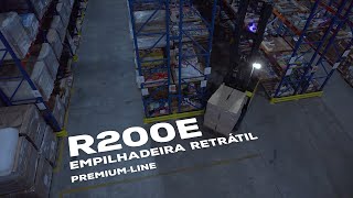 Empilhadeira Retrátil TechLift  R200E [upl. by Sergio]