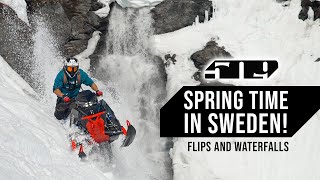 509 Spring Time Flips and Waterfalls in Sweden [upl. by Urion63]