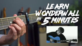 Wonderwall INTRO 5 Levels If Difficulty  LEARN IT IN 5 MINUTES [upl. by Rusty]