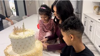 🇹🇹🇬🇾SARAHS’S GOLDEN BIRTHDAY family caribbean birthday cake gifts goldenbirthday [upl. by Malanie16]