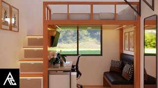 Aesthetic Loft Bed Idea for Small Rooms 3x3 Meters [upl. by Donatelli]