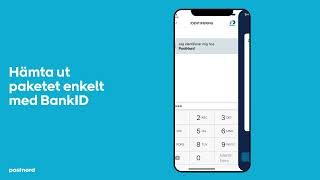 Postnord App legitimera dig i appen [upl. by Oirevas]