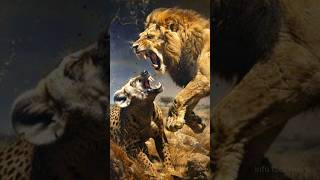 Hyena Lion से क्यों इतना डरते हैं 🤔🤯 By info fact News [upl. by Addam]