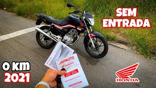 COMO COMPRAR MOTO SEM ENTRADA  financiamento fan 160 [upl. by Inait338]