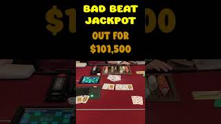 203000 BAD BEAT JACKPOT poker jackpot pokervlog badbeat [upl. by Fredericka]