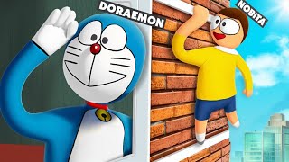 DORAEMON And NOBITA Playing Hide And Seek In HFF [upl. by Akamaozu421]