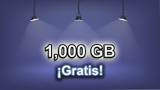 Como tener 1000 GB de Almacenamiento Gratis ☁️ 👀💯 [upl. by Tteltrab866]