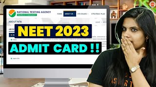 NEET 2023 Admit Card Guidelines  How to Download Explained ✅ [upl. by Alaine832]