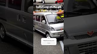 Worlds Smallest Van Model Unboxing ModelCars [upl. by Skerl549]