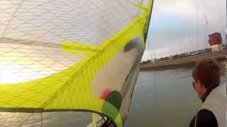 49er sailing winter 2012 [upl. by Ttiwed]