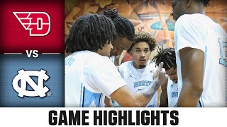 Dayton vs North Carolina Game Highlights  202425 ACC Mens Basketball [upl. by Wehttam583]