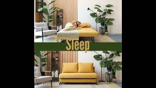 Bamton Sofa Bed  Spaze Furniture  Square Video 14S [upl. by Aneger353]