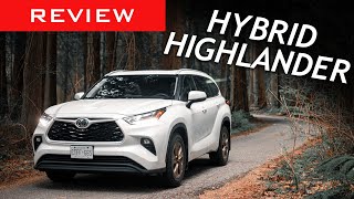 2022 Toyota Highlander Hybrid Review  The Best 3row Hybrid SUV around [upl. by Earazed]