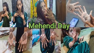 Mehendi vlog  Imaad ne bhi mehendi lgai  Baccho se le kr bado tk sabhi ke mehendi lagi [upl. by Hashim]