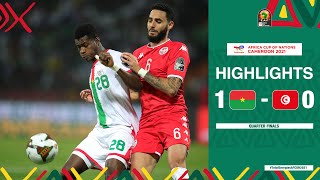 Burkina Faso 🆚 Tunisia Highlights  TotalEnergiesAFCON2021 Quarter Finals [upl. by Anirak]