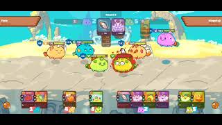 Axie Infinity Arena Gameplay Dusk Terminator Team Build MMR 18001900 [upl. by Brandais]