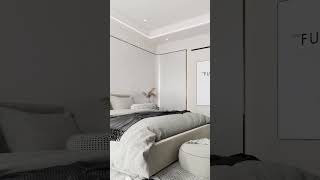 Modern and minimalist bedroom interior47 [upl. by Eirolav]