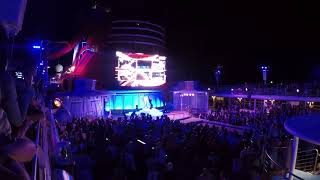 2018 Marvel Day at Sea on the Disney Magic  GoPro [upl. by Anid]