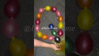 A  Z Water Color Balloons Popping Video compilation 💞Part 30 poppingballon waterballoons [upl. by Ursula]