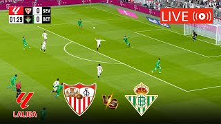 🔴LIVE SEVILLA VS REAL BETIS LIVE STREAMING FULL MATCH  SPAIN LA LIGA LIVE MATCH TODAY [upl. by Nomannic]