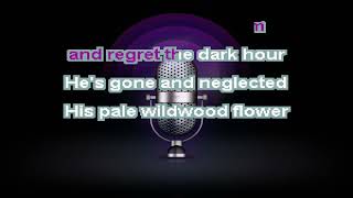 Loretta Lynn  Wildwood Flower  Karaoke [upl. by Karwan513]