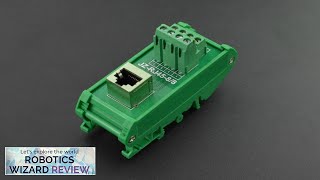 RJ45 Terminal Block Adapter Vertical Review [upl. by Goeselt]