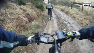 Coole Action Cam EBike MTB Tour Cross and Country Trial Wege Ennepetal Di2122017 [upl. by Laehcor]