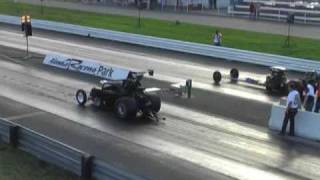 Dixon vs Huck at Alaska Raceway Park 2009 09 07 [upl. by Ekim893]