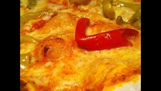 Ich koche heute Pizza Pepperoni Rezept [upl. by Twila]