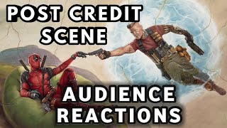 Deadpool 2  Post Credit Scene Insane Audience Reactions Audio Spoilers [upl. by Drucie]