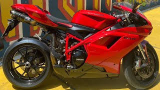 Ducati 848 EVO  Review with a View 🇮🇹 [upl. by Vaientina267]