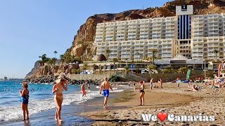 Gran Canaria Playa Taurito Beach  Waterpark  We❤️Canarias [upl. by Devaj]