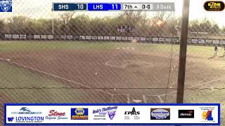 Lovington Softball vs Silver City [upl. by Adnale]