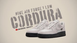 CORDURA 2024 Nike Air Force 1 Low  DETAILED LOOK  PRICE [upl. by Gellman]