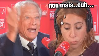 GazaAlgérieMacron  Dominique De Villepin met la MISÈRE à Léa Salamé [upl. by Barbette286]