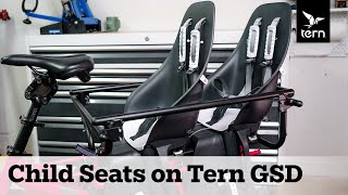 Tern GSD Child Seat Setups [upl. by Miran]