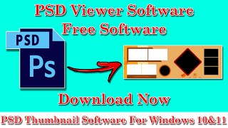 PSD Viewer Software for Free Download  PSD to Images PSD Thumbnail [upl. by Doralyn417]