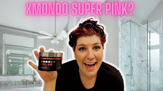 USING BRAD MONDOS NEW XMONDO SUPER PINK ON DARK HAIR [upl. by Lozar277]