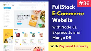 36 Full Stack ECommerce Website Using React JS MongoDB Express Js Node Js  Material UI 2024 🔥 [upl. by Brina781]