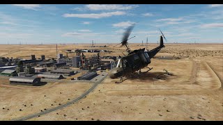 DCS Syria Map  Flying over an oil base [upl. by Irroc]