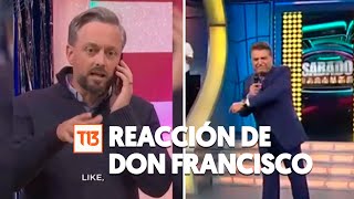 La reacción de Don Francisco tras parodia a Sábado Gigante en Estados Unidos [upl. by Twila]