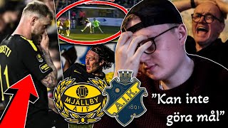 DET ÄR OMÖJLIGT  Mjällby vs AIK [upl. by Woodhead]