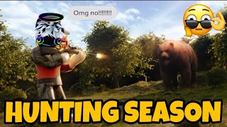 Merg la vânătoare de urși și căprioare în roblox ☠️ HUNTING SEASON [upl. by Nannek205]