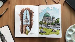 FULL SKETCHBOOK TOUR Berlin Germany [upl. by Atnicaj]