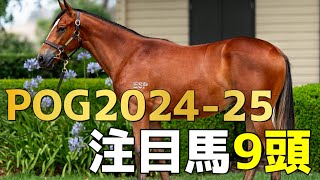 【POG202425】ドゥラメンテやアマンテビアンコ指名者が登場！注目馬9頭＋αを大公開！ [upl. by Ariana836]