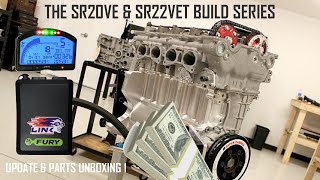 THE SR20VE amp SR22VET BUILD SERIES  UPDATE amp PARTS UNBOXING 1 [upl. by Nevsa]