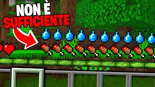 Ho AGGIUNTO TROPPE BARRE a Minecraft [upl. by Guillema]