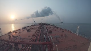 Approaching to Nigeria Agbami Terminal TimeLapse [upl. by Rouvin]