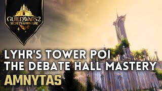 Bastion Of Balance Lyhrs Tower POI and Mastery Point HelpEscort Lyhr Event Amnytas  GW2 SOTO [upl. by Pansir]